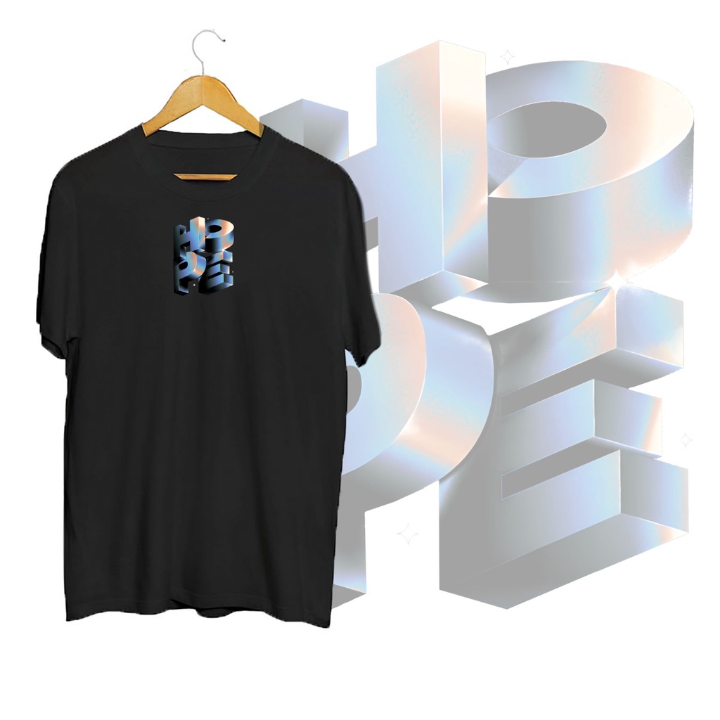 KAOS OVERSIZE HOPE T-SHIRT