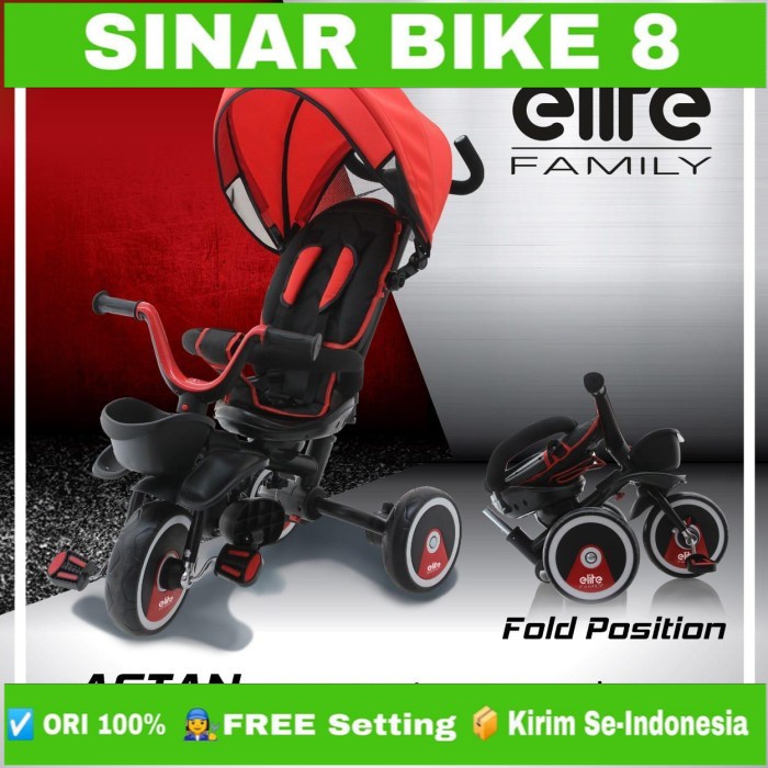 Sepeda Anak Roda 3 FM.Elite Astan by Family
