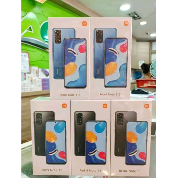 REDMI NOTE 11 RAM 6/128GB BARU GARANSI RESMI XIAOMI INDONESIA
