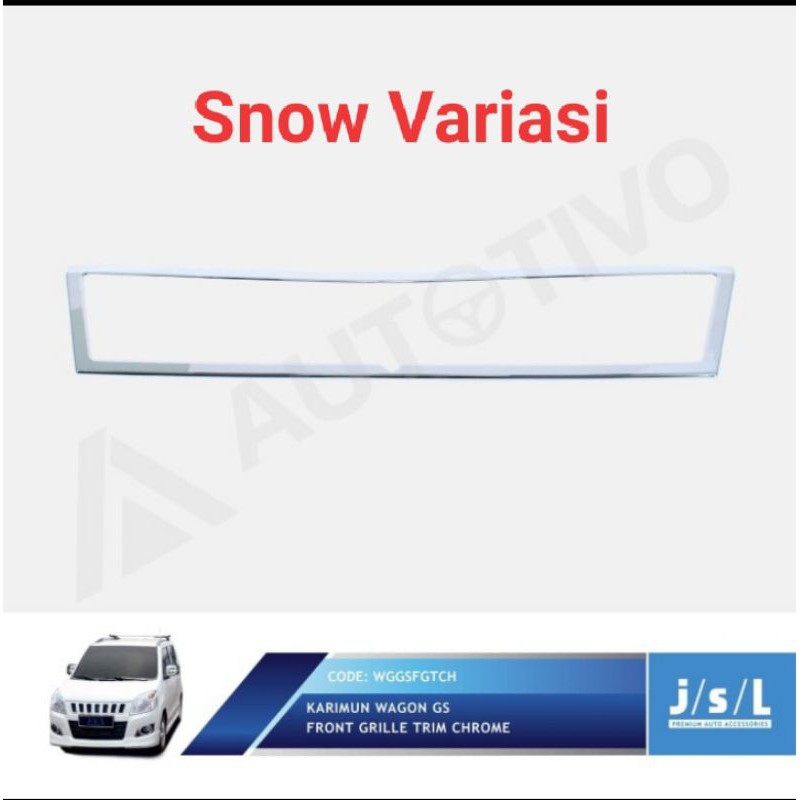 List Grill Depan Suzuki Wagon GS Chrome