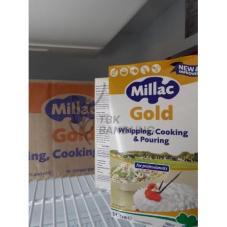 

Populer] MILLAC GOLD UHT Whipping Cream Cooking & Pouring 1L