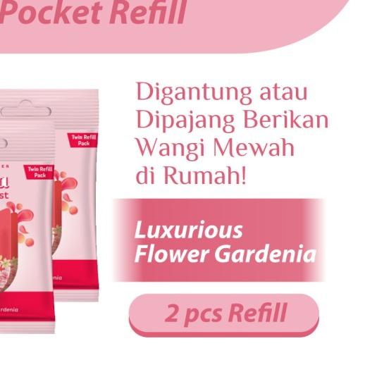 ☈ Stella Parfum'ist Clip On Pocket Refill Luxurious Flower Gardenia-2pcs ✻