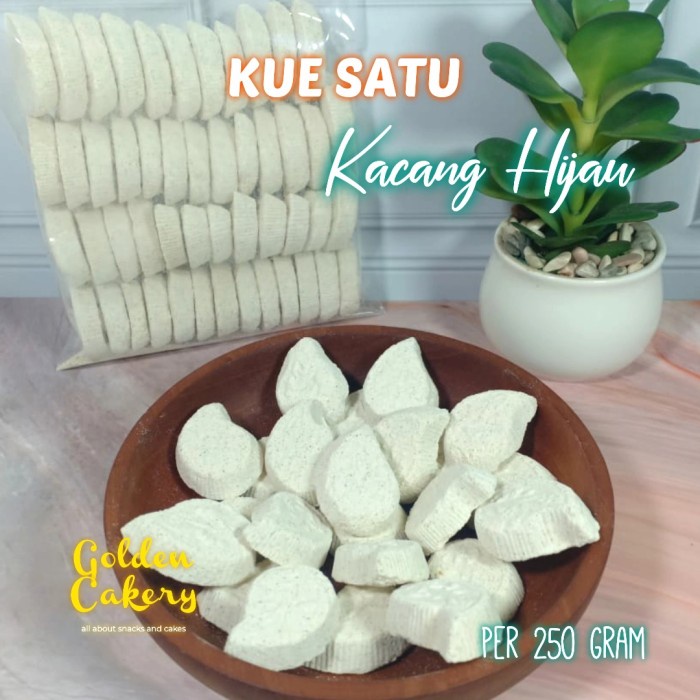 

T20R Kue Satu Kacang Hijau 250 Gram Ht501Gr