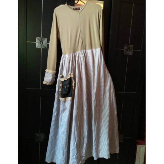 preloved gamis faaliza syari