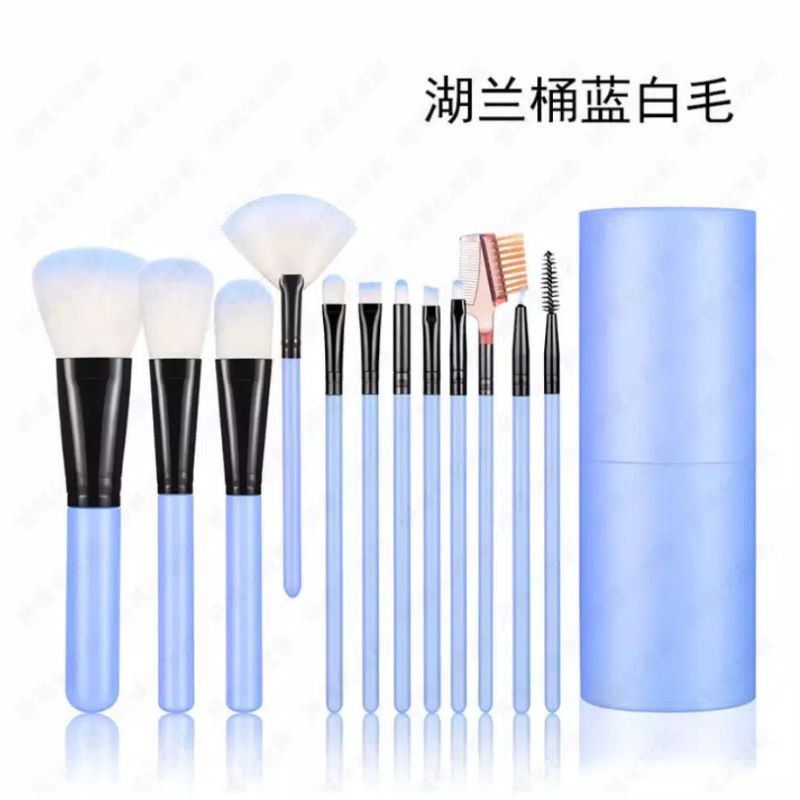 ❤Miss.Vinka❤ Brush Alat Make Up 10 Kuas 1 Set Make Up Tools Set Tabung 10 in 1 Tube Import Murah