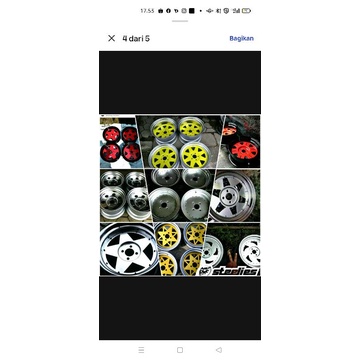 velg celong r 14 motif custom monoblock