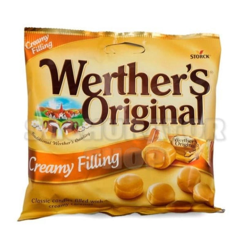 

Permen isi Karamel Krim Creamy Storck Werthers Wether's Original Creamy Filling Caramel Candy Pack