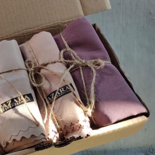 

Hampers/kado ulang tahun/kado ulang tahun wanita/gift box/ 3PC VOAL