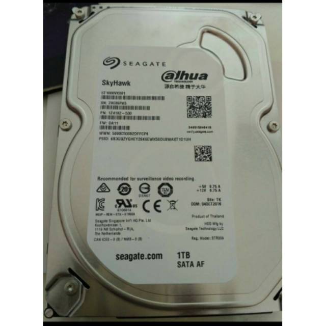 HARDISK SEAGATE 1 TERA ORIGINAL Garansi 2 Tahun