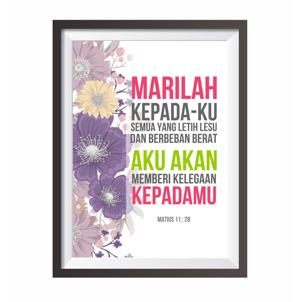 Hiasan / Pajangan Dinding Agama Nasrani / Kristen