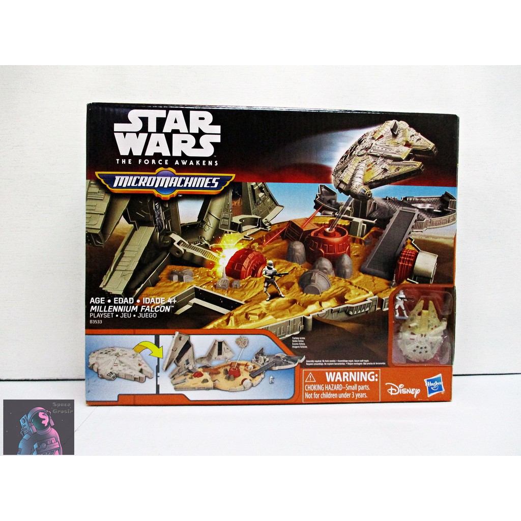 Action Figure / Mainan Starwars The force awakens Micro Machines