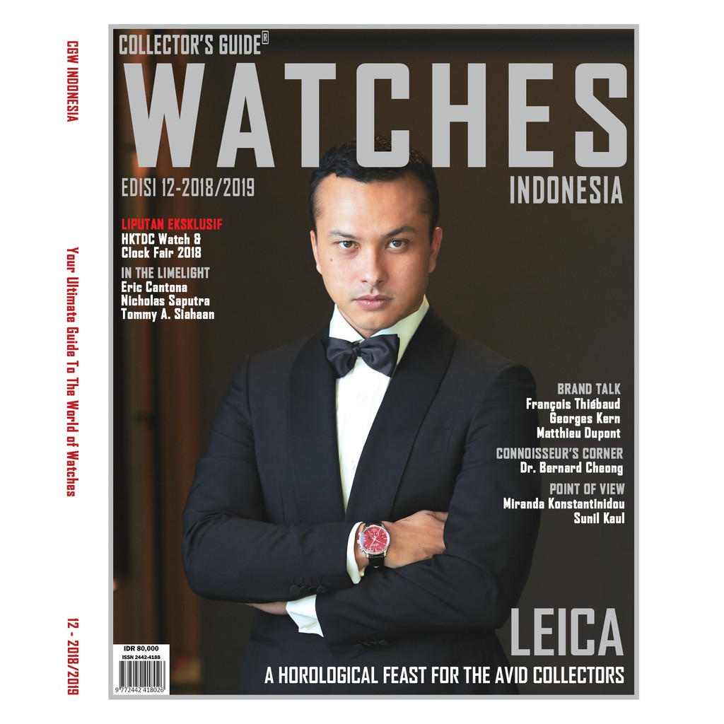 WATCHES Indonesia Edisi 12/2018-2019 NICHOLAS SAPUTRA & LEICA