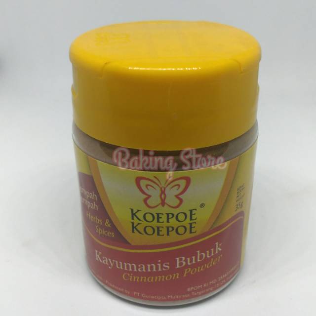 Koepoe-Koepoe / Kupu-Kupu Kayu Manis Bubuk 35gr