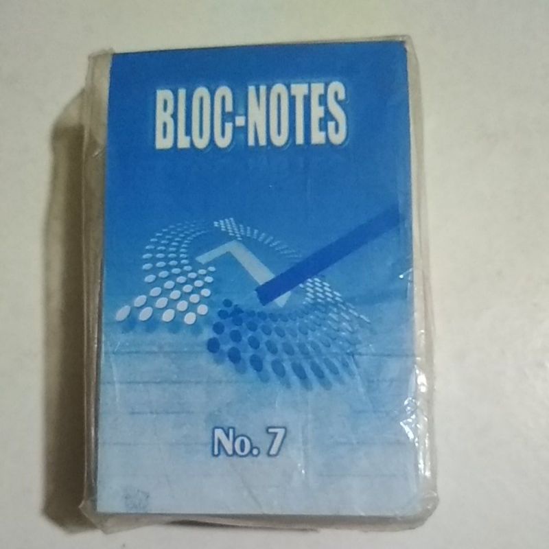 

Bloc Notes Garis No 7