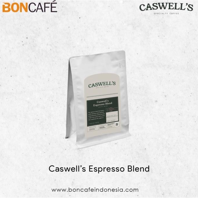 

Caswells Espresso Blend 250 gram / House Blend Coffee / Kopi / Arabica
