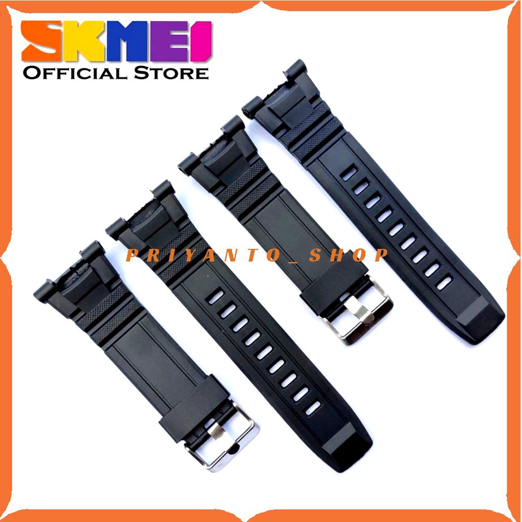 Strap Tali Jam Tangan Skmei 1226 SKMEI DG 1226 Hitam Tali Skmei 1226