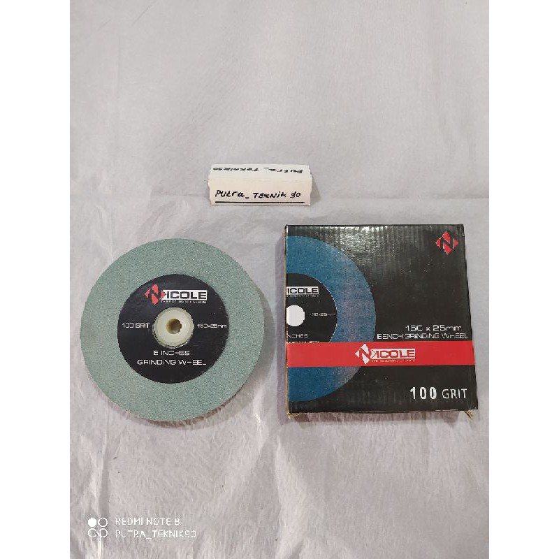 BATU GERINDA DUDUK / BATU HIJAU / POLES AKIK DIAMETER 6" INCH