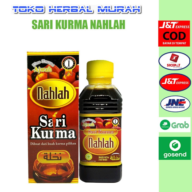 

Sari Kurma Nahlah 340 Gram | Sari Kurma Plus Kurma Ajwa