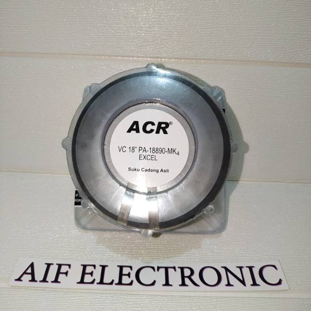 Spul Voice Coil Speaker ACR 18" PA -18890 MK4 EXCEL