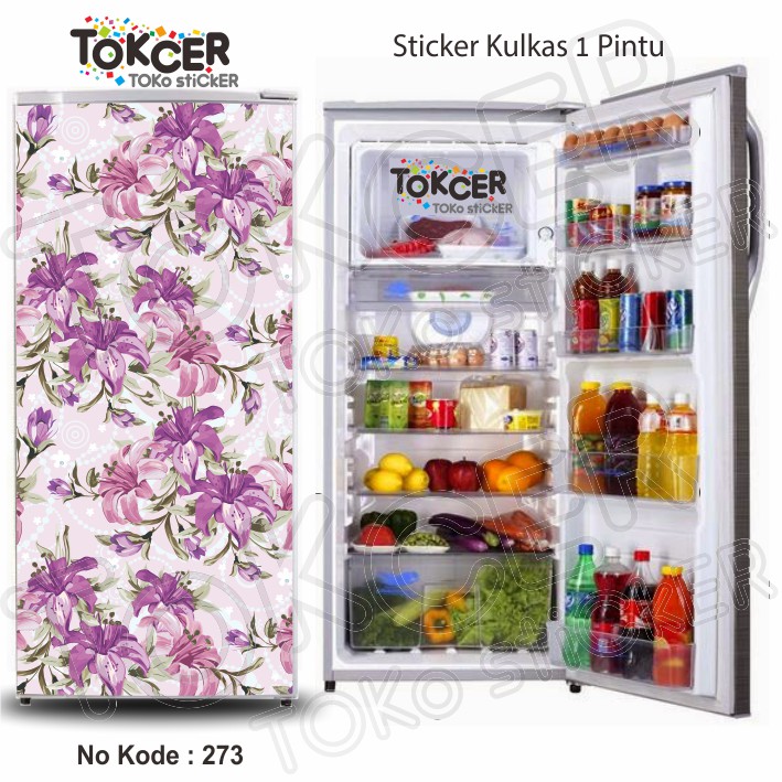 Stiker Kulkas 1 Pintu dan 2 Pintu SHABBY