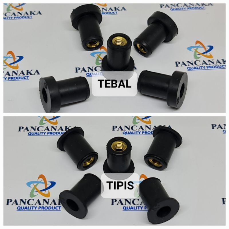 Mur Visor Nmax Pcx Aerox Ninja All Wellnut Karet