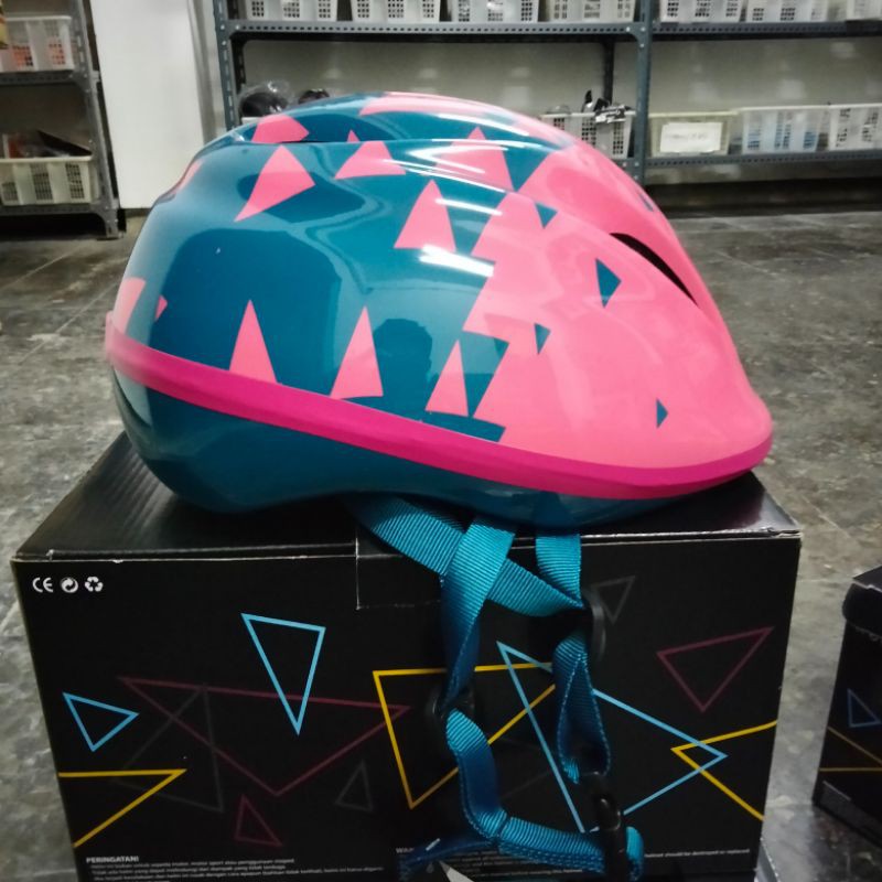 helm sepeda anak polygon joie terbaru - original