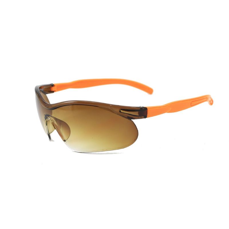 KACAMATA ANAK GAYA SPORT / Kacamata Safety , Olahraga , Outdor & Bersepeda Anak Cewe Cowo-Cokelat