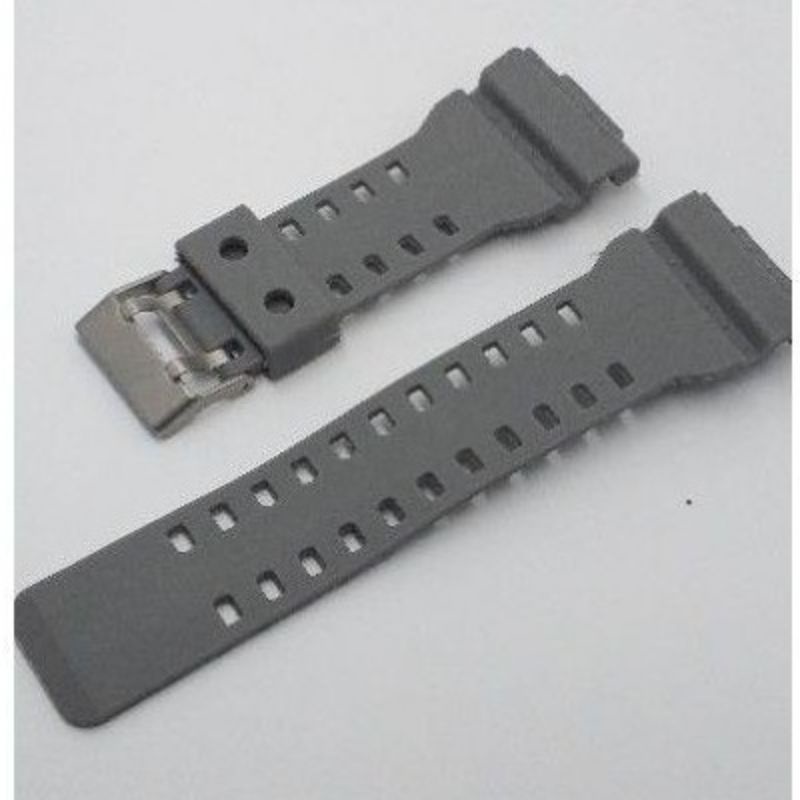 STRAP TALI JAM CASIO G SHOCK GA 100 / GA-100 / GA100 WARNA ABU-ABU
