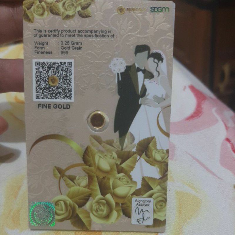 mini gold 0,25gram
