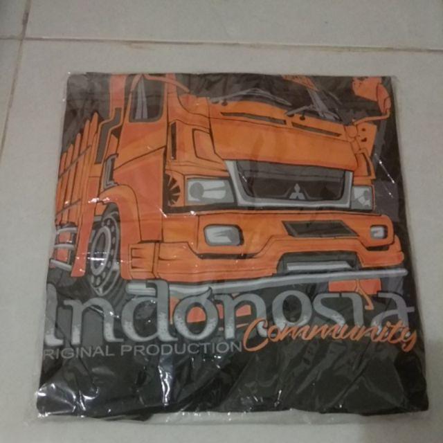 Kaos T-shirt Karakter Truck New Edition Canter Gs Apparel Baju Distro Mbois Love T-shirt Unisex New