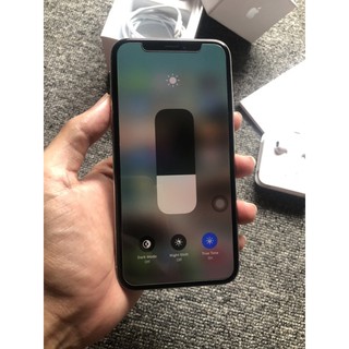 iPhone X 256GB ibox Silver Fullset 256 GB Normal Second