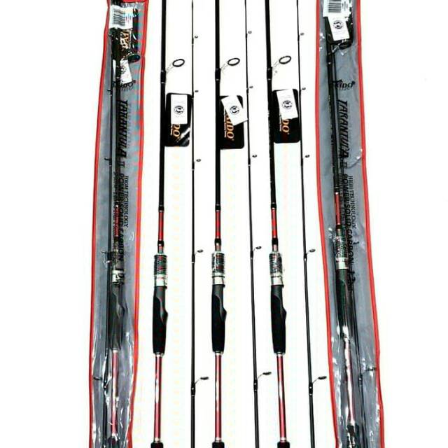 Joran Spining Carbon Daido Tarantula 2 panjang 180cm Ring Guide Fuji