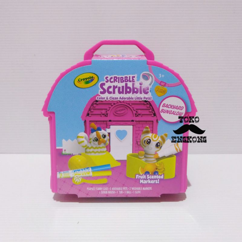 

CRAYOLA SCRIBBLE SCRUBBIE PETS BACKYARD BUNGALOW