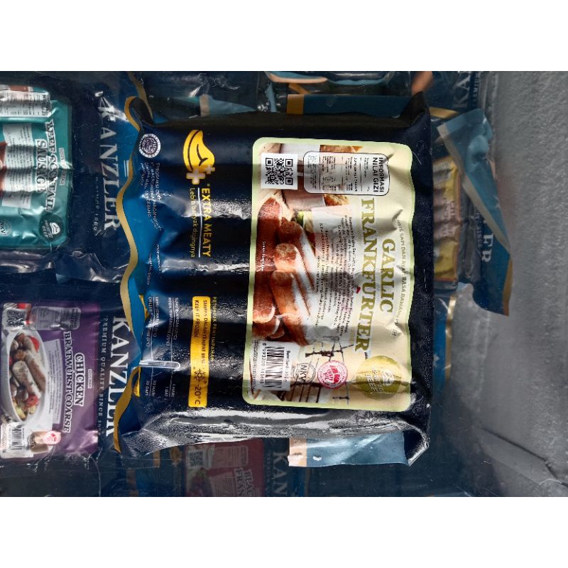 

KANZLER SOSIS GARLIC FRANKFURTER ISI 6PCS