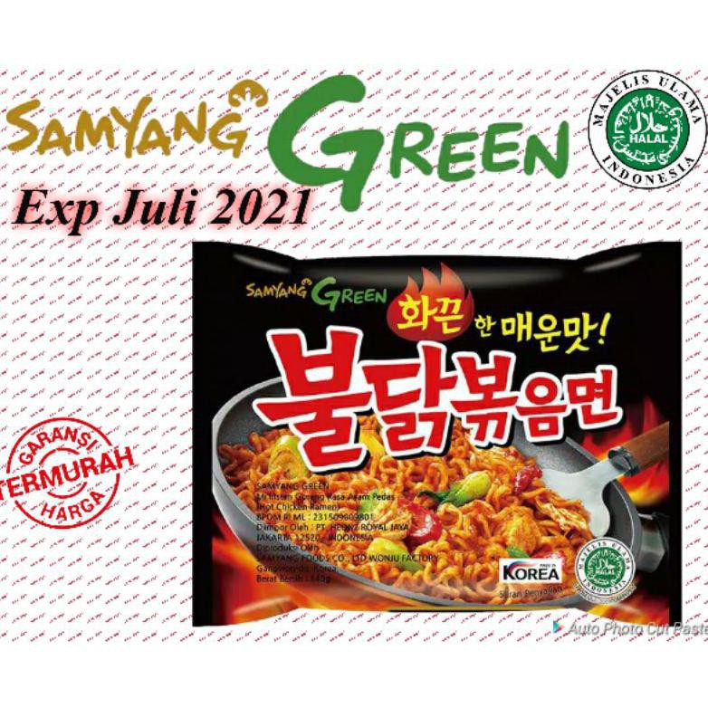 

Terlaris Samyang Green Original Exp Juli 2021