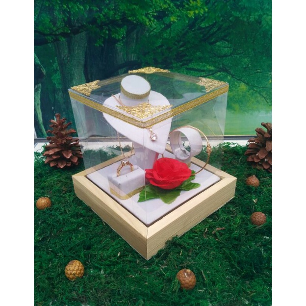 KOTAK HANTARAN SESERAHAN MAS KAWIN KOMPLIT FULL SET