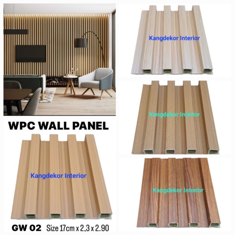 Jual Wall Panel Wpc Panjang Cm Cm Shopee Indonesia