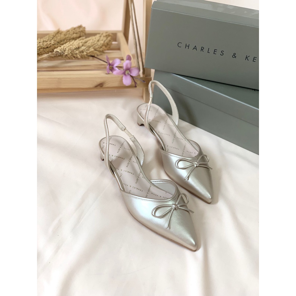 [7.7 Boombastis Sale⚡] - SEPATU WANITA CKS490 CK LEATHER MULES HEELS PREMIUM IMPORT