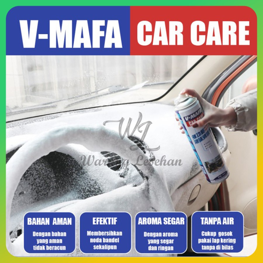 Pembersih Sepatu Sofa Jok Mobil SUGISO Dry Cleaning Foam - 650ML