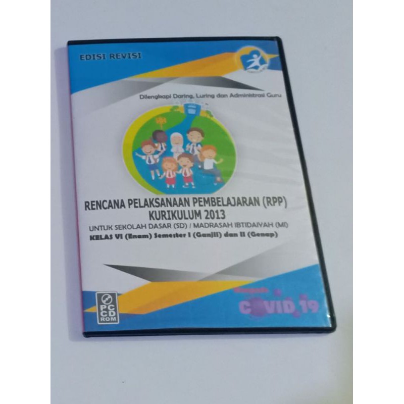 CD RPP K-13 Kelas 6 semester 1 & 2 RPP Lengkap dan RPP 1 lembar (Daring dan Luring)