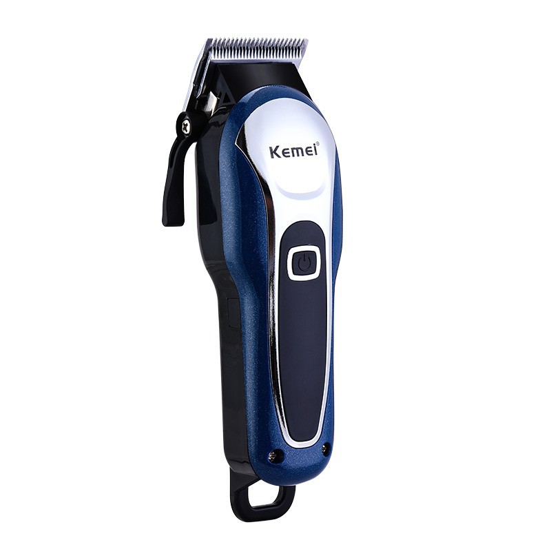 

Kemei Tukang Cukur Rambut Clipper LED Profesional Pemangkas Rambut Pemotong Listrik Alat Salon
