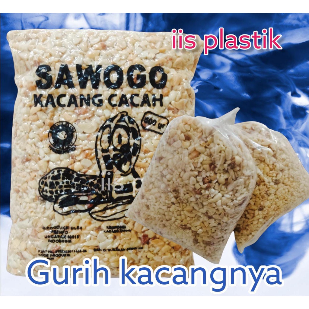 KACANG CACAH/KACANG SANGRAI 250 gram dan 500 gram