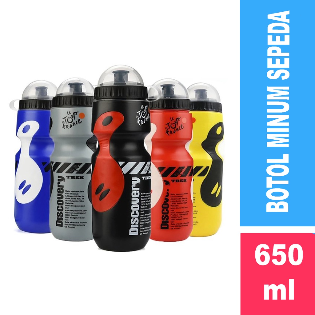 Bisa COD Discovery Botol Minum Sepeda 650ml HKPX