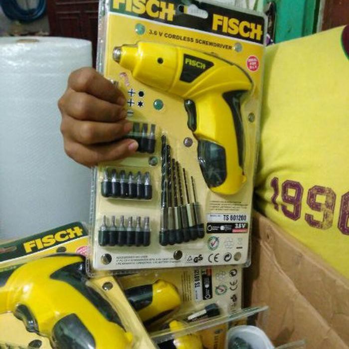 Unik Bor obeng fisch baterai sparepart Berkualitas