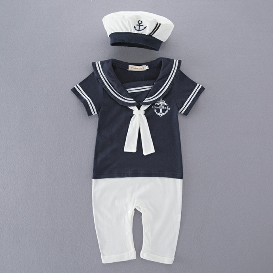 Sailor baby boy costume kostum pelaut bayi anak balita profesi