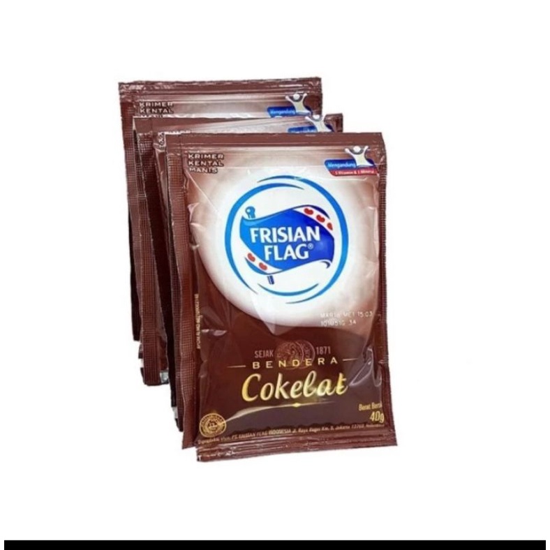 

Frisian Susu Kental Manis Cokelat [38g / 6 sachet]
