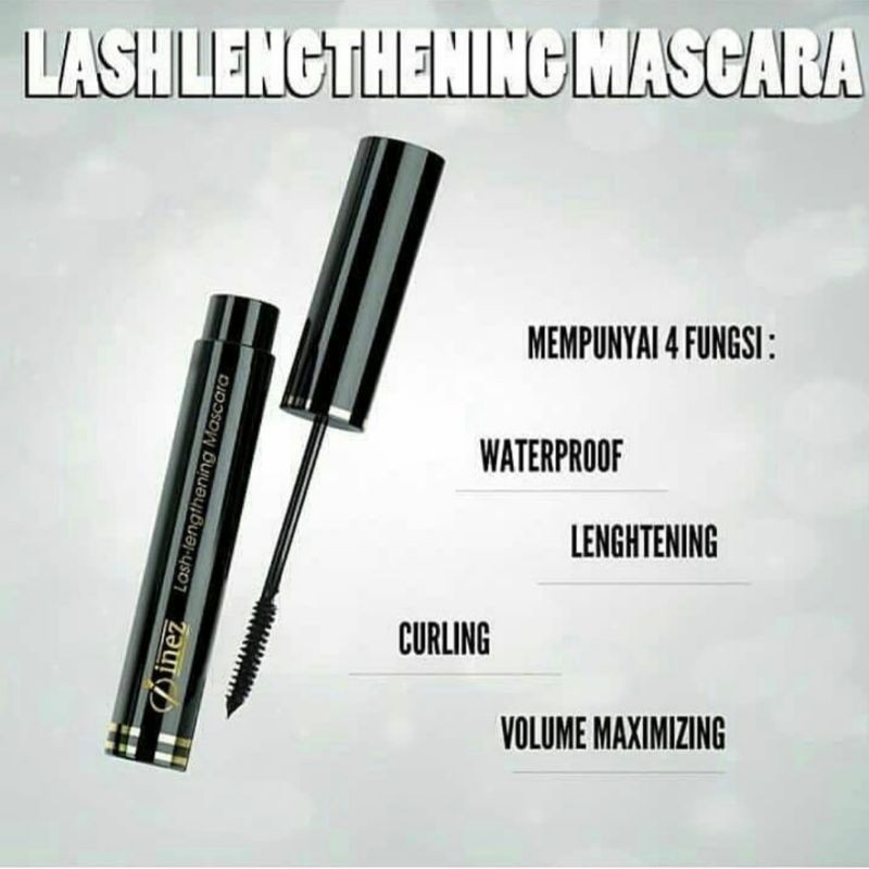 Inez color contour plus lash lengthening waterproof maskara