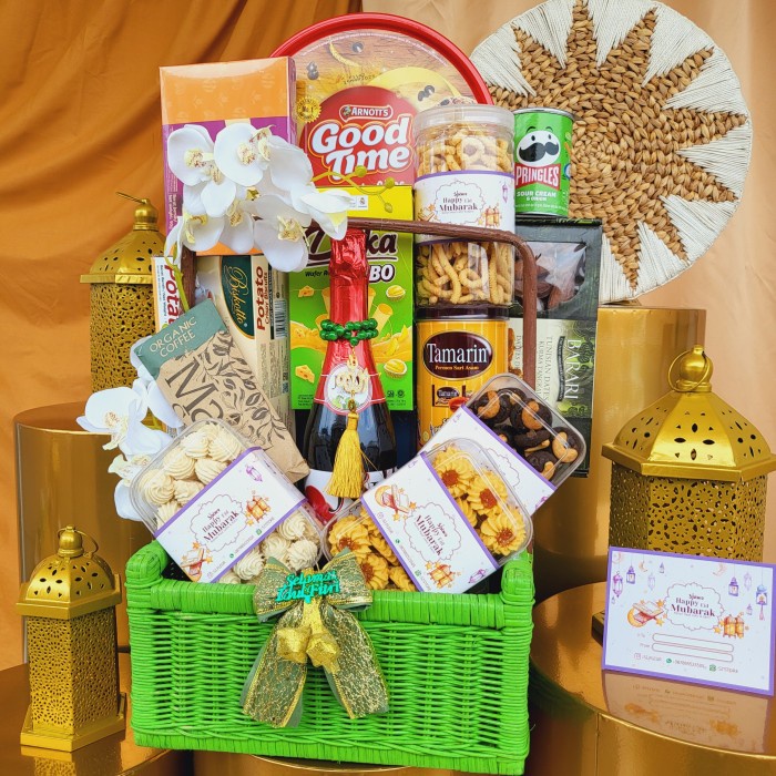 

Paket box hampers lebaran parcel idul fitri ramadhan kue kering 223