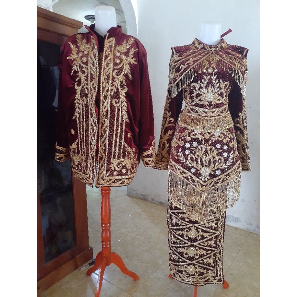 baju pengantin minang