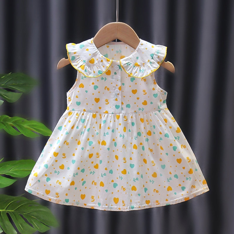 Juragan Junior [COD] Dress CARIZA Anak Perempuan Import Size M-XXL